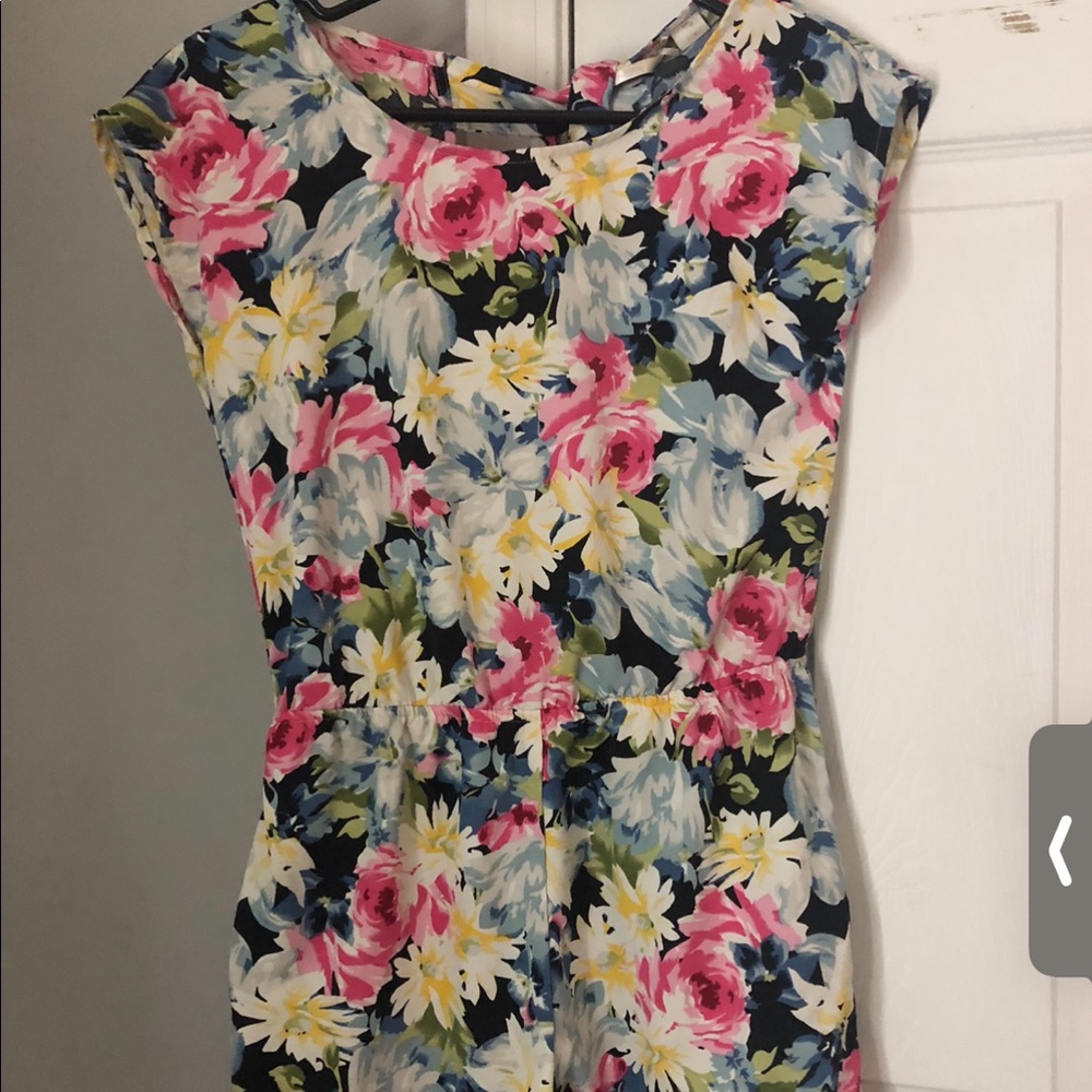 Brown scooter romper